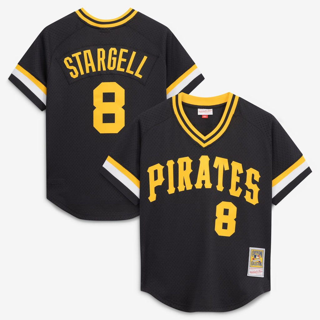 Willie Stargell Pittsburgh Pirates Authentic Jersey - Black
