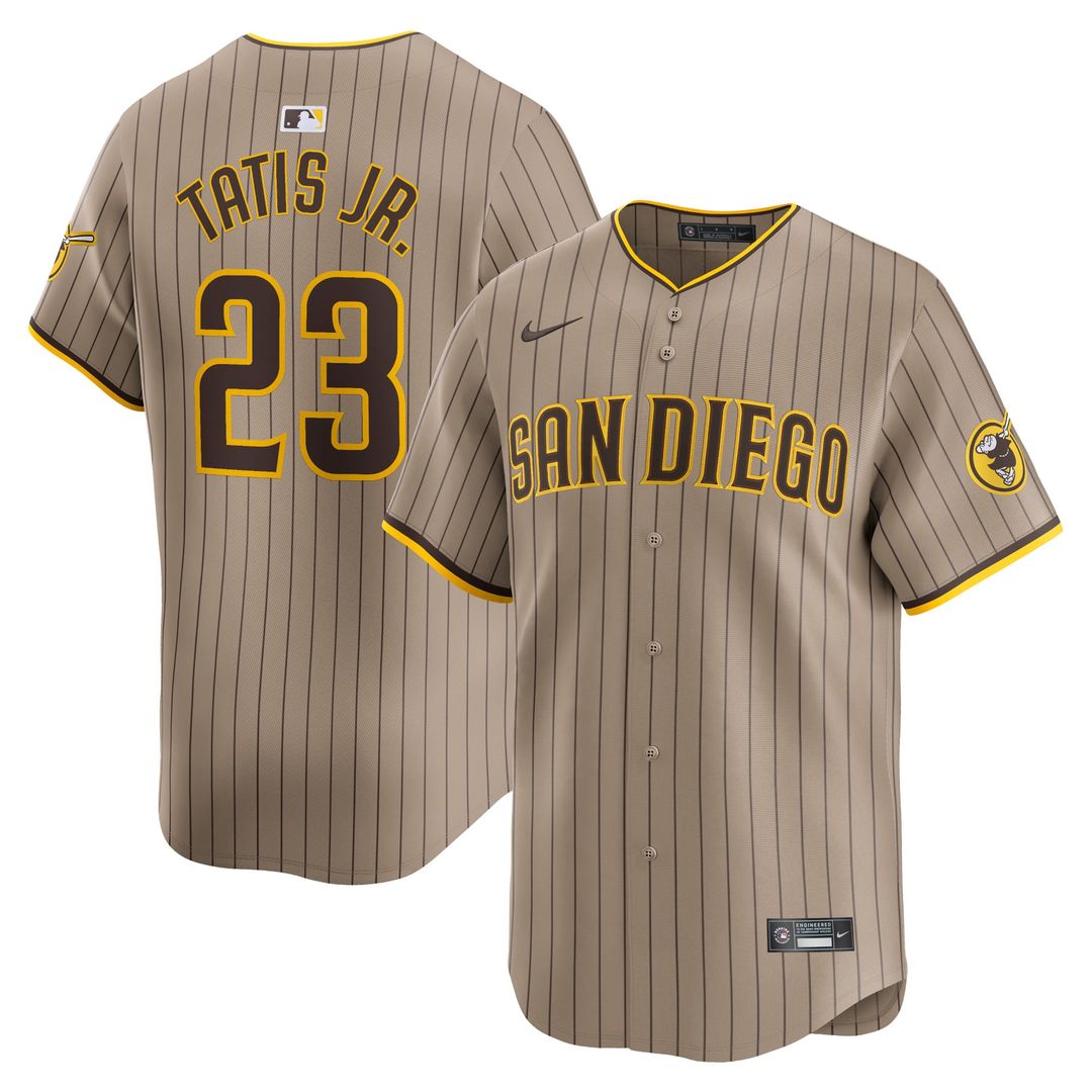 Fernando Tatis Jr. San Diego Padres Alternate Jersey – Tan