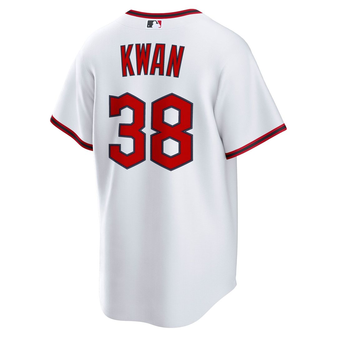 Steven Kwan Cleveland Guardians Home Jersey - White