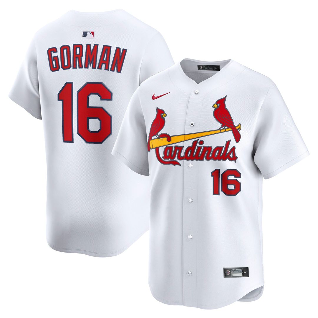 Nolan Gorman St. Louis Cardinals Home Jersey - White
