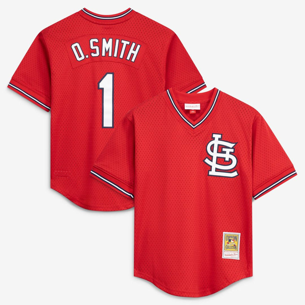 Ozzie Smith St. Louis Cardinals Authentic Jersey - Scarlet