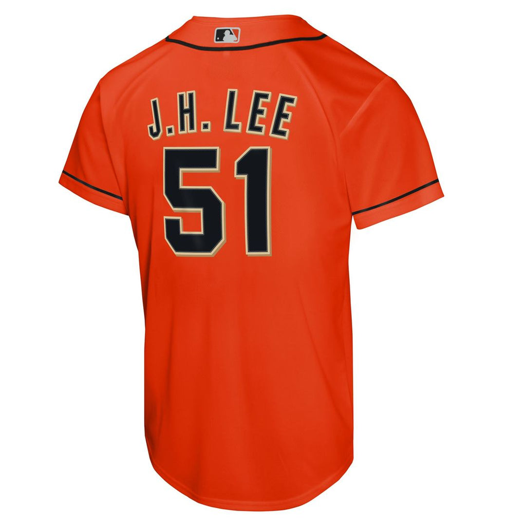 Jung Hoo Lee San Francisco Giants Youth Alternate Jersey - Orange