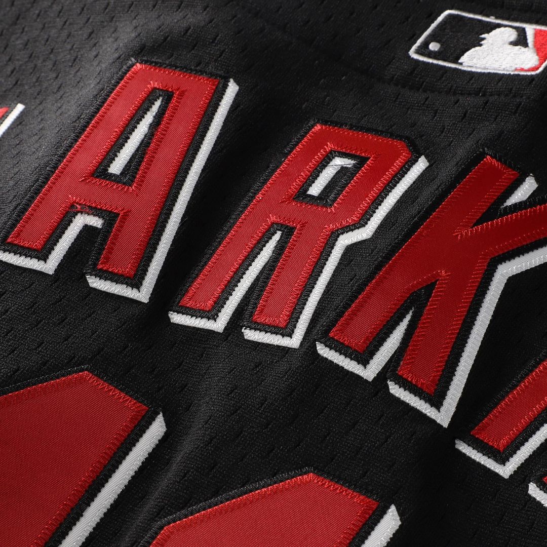 Barry Larkin Cincinnati Reds Mesh Batting Practice Button-Up Jersey - Black