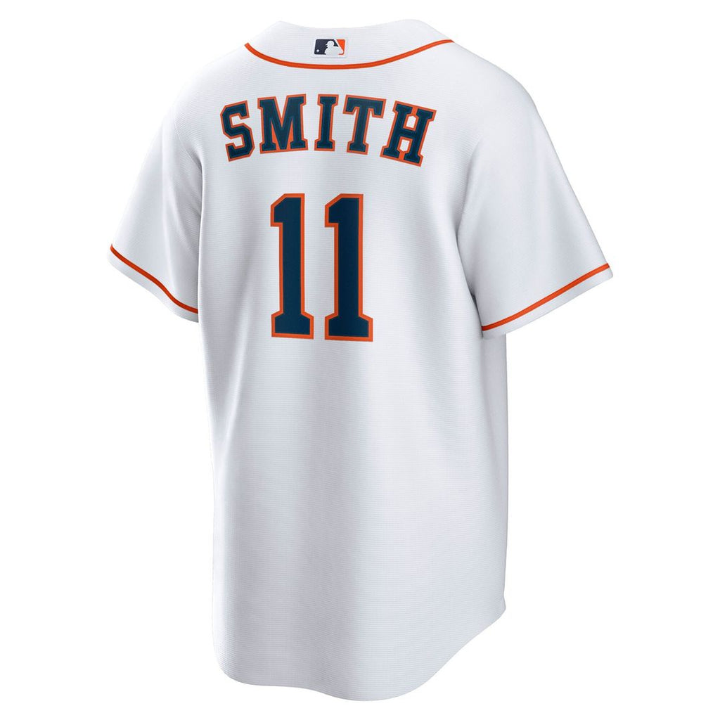 Cam Smith Houston Astros Home Jersey - White