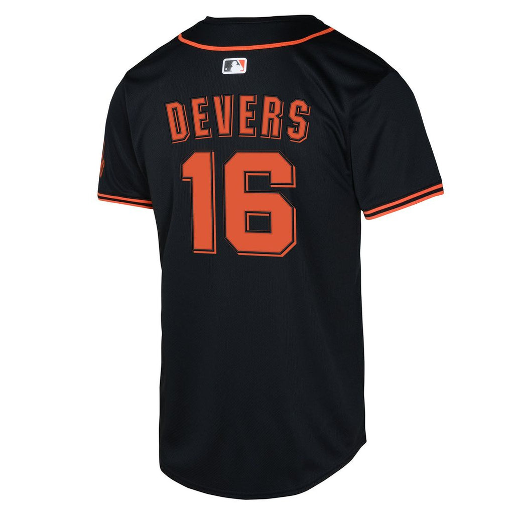 Rafael Devers San Francisco Giants Youth Jersey - Black