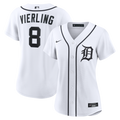 Matt Vierling Detroit Tigers Women's Home Jersey - White