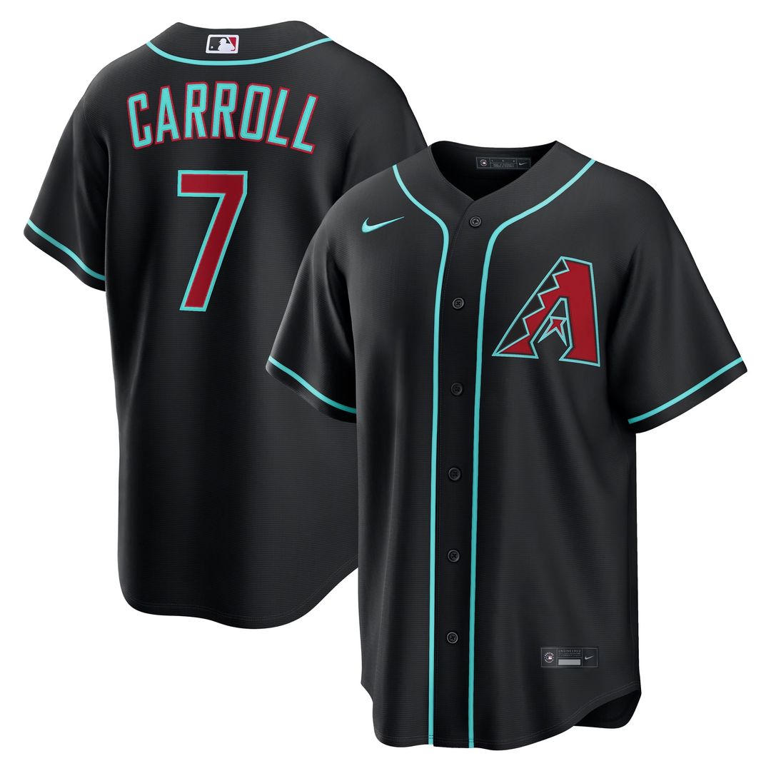 Corbin Carroll Arizona Diamondbacks Alternate 2 Jersey - Crimson