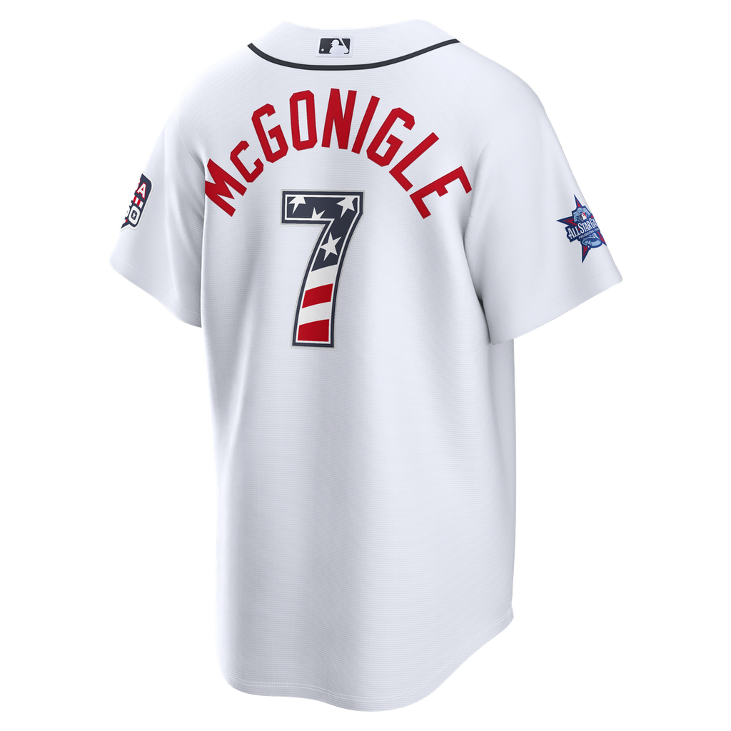 2026 All-Star Edition Stars & Stripes Detroit Tigers Kevin McGonigle White Jersey