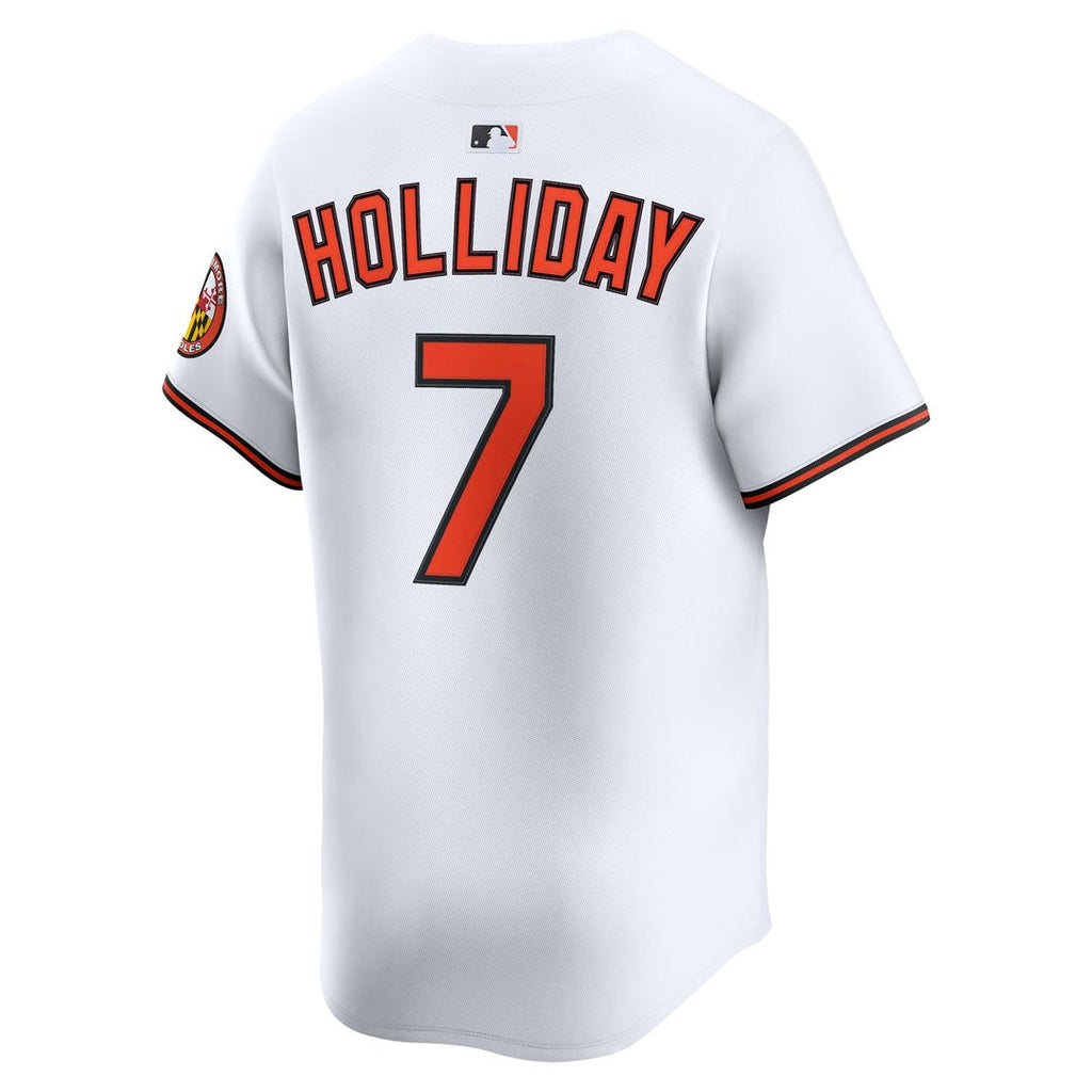 Jackson Holliday Baltimore Orioles Home Jersey - White