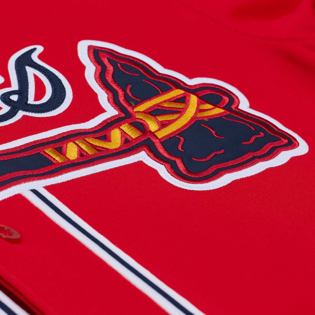 Chipper Jones Atlanta Braves 2006 Jersey - Red