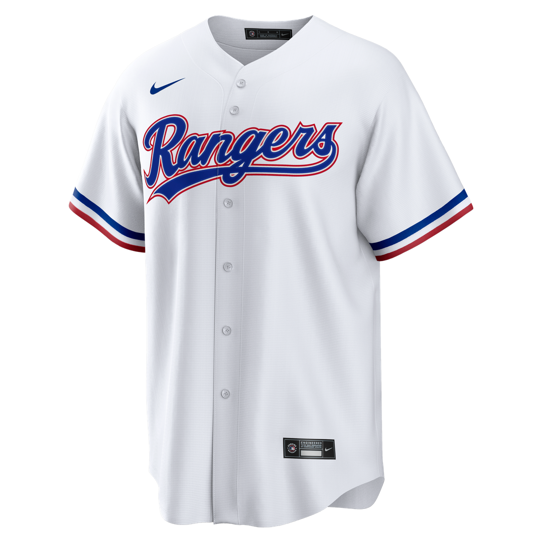 Ivan Rodriguez Texas Rangers Home Retired Player Jersey - White