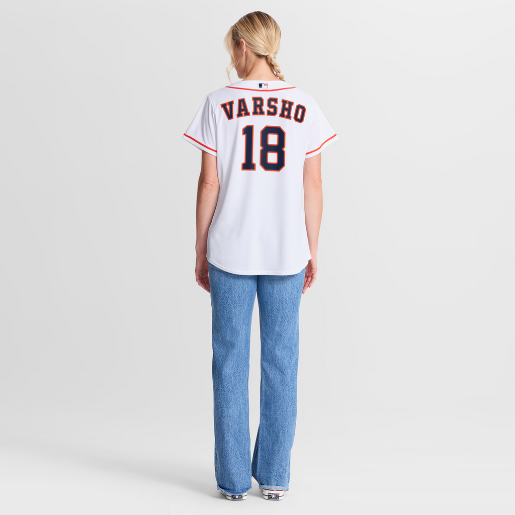 Daulton Varsho Houston Astros Women's Home Jersey - White