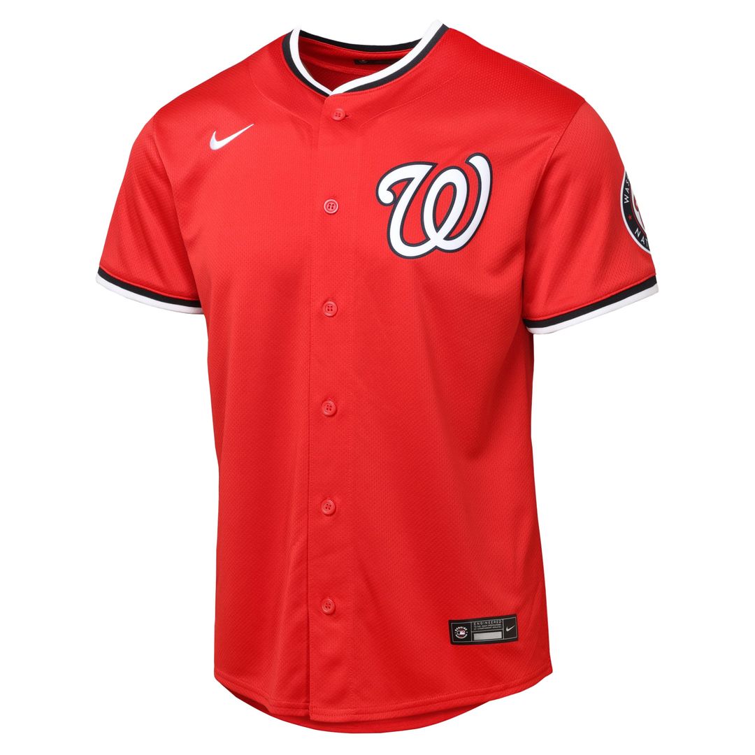 Washington Nationals Youth Alternate 2 Jersey - Red