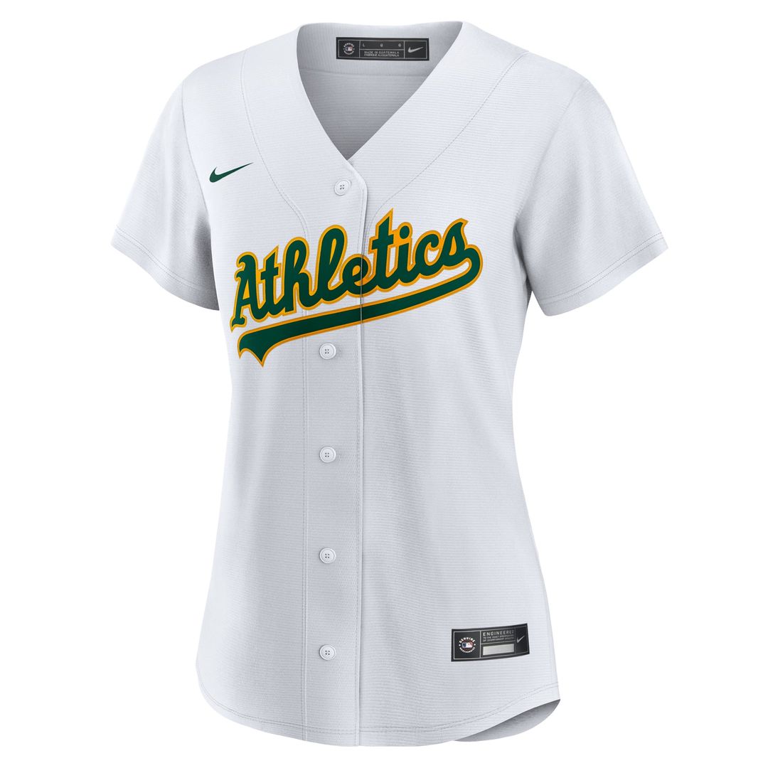 Athletics Women's #1 Mom Home Jersey - White
