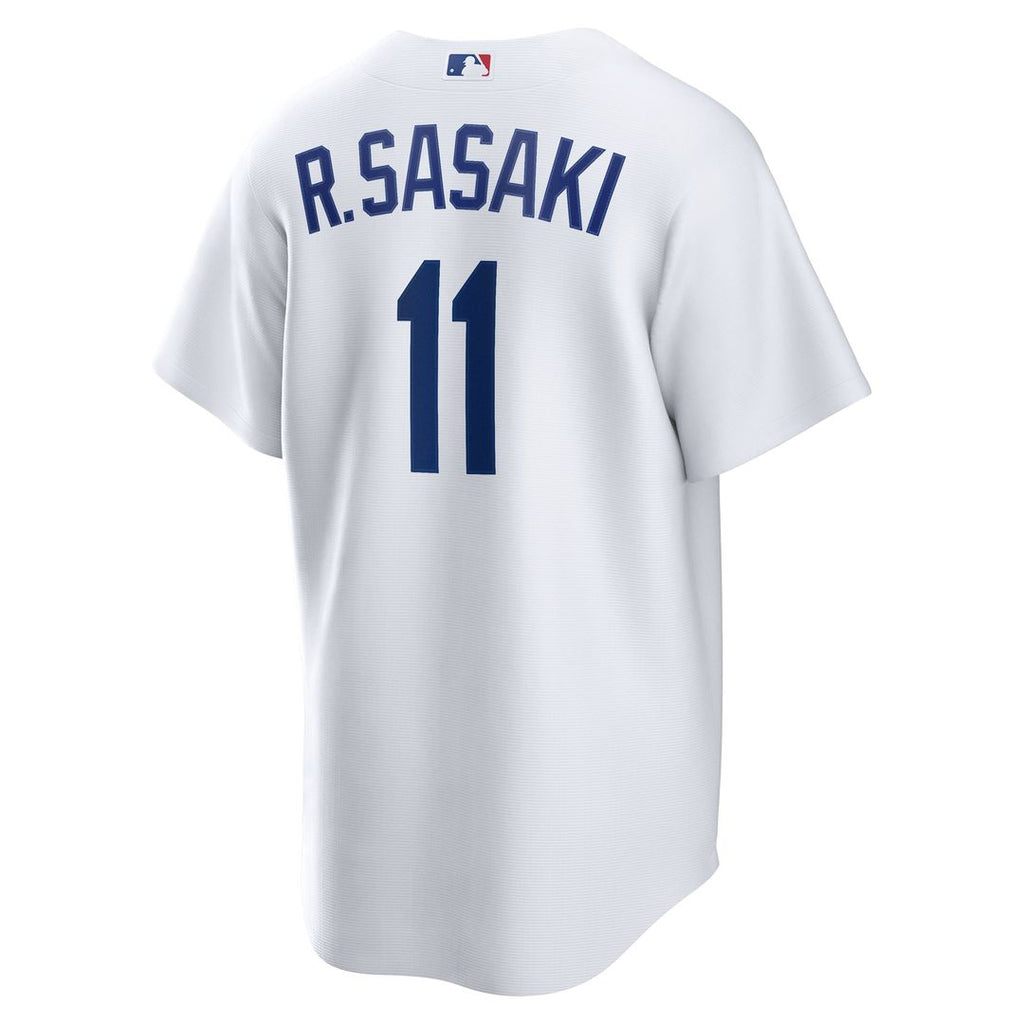 Rōki Sasaki Los Angeles Dodgers Jersey - White