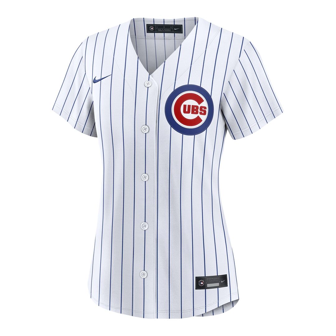Moisés Ballesteros Chicago Cubs Women's Home Jersey - White