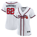 Daysbel Hernandez Atlanta Braves Women's Home Jersey - White