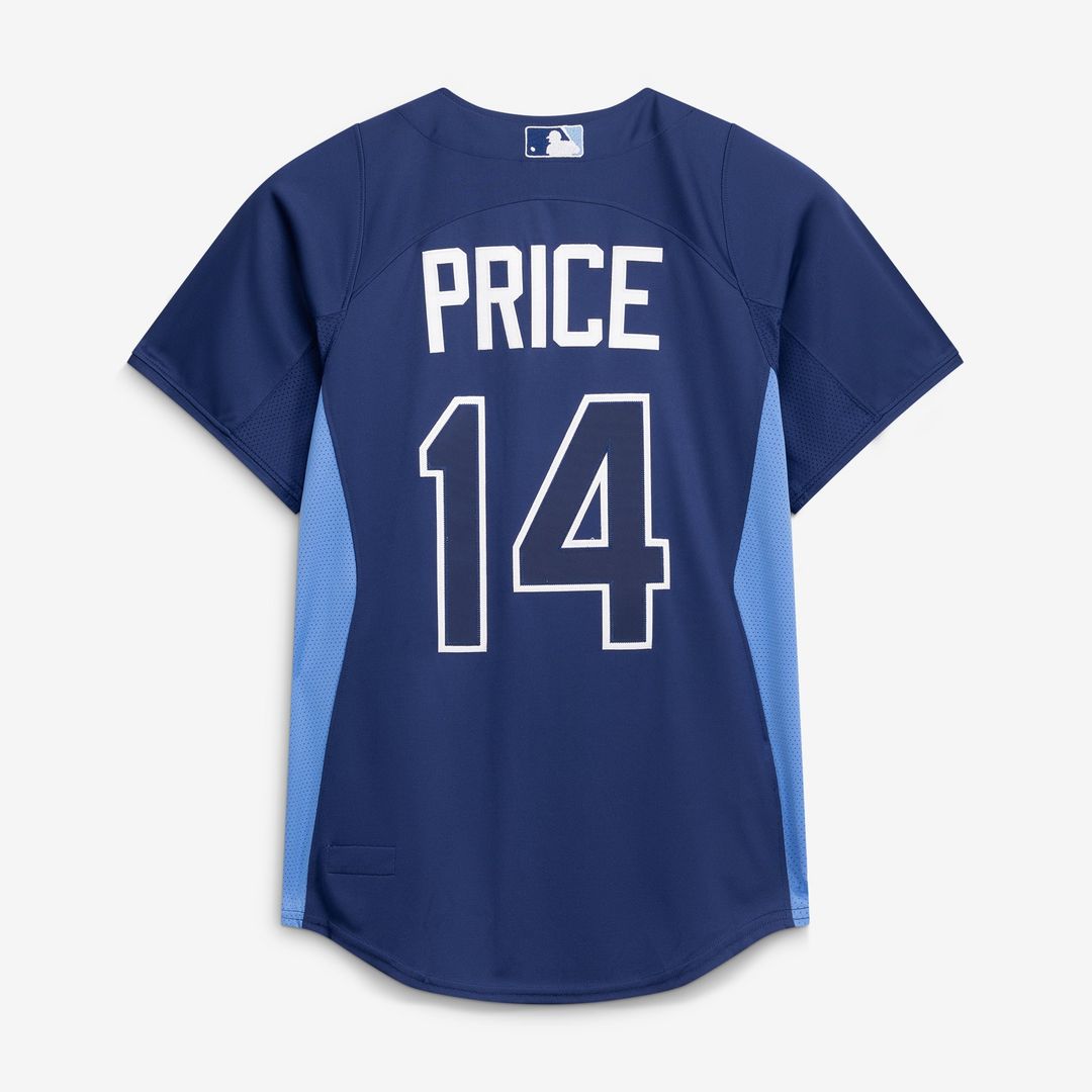 David Price Tampa Bay Rays Authentic Jersey - Blue