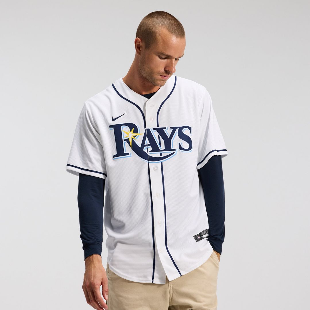 Yandy Díaz Tampa Bay Rays Home Jersey - White