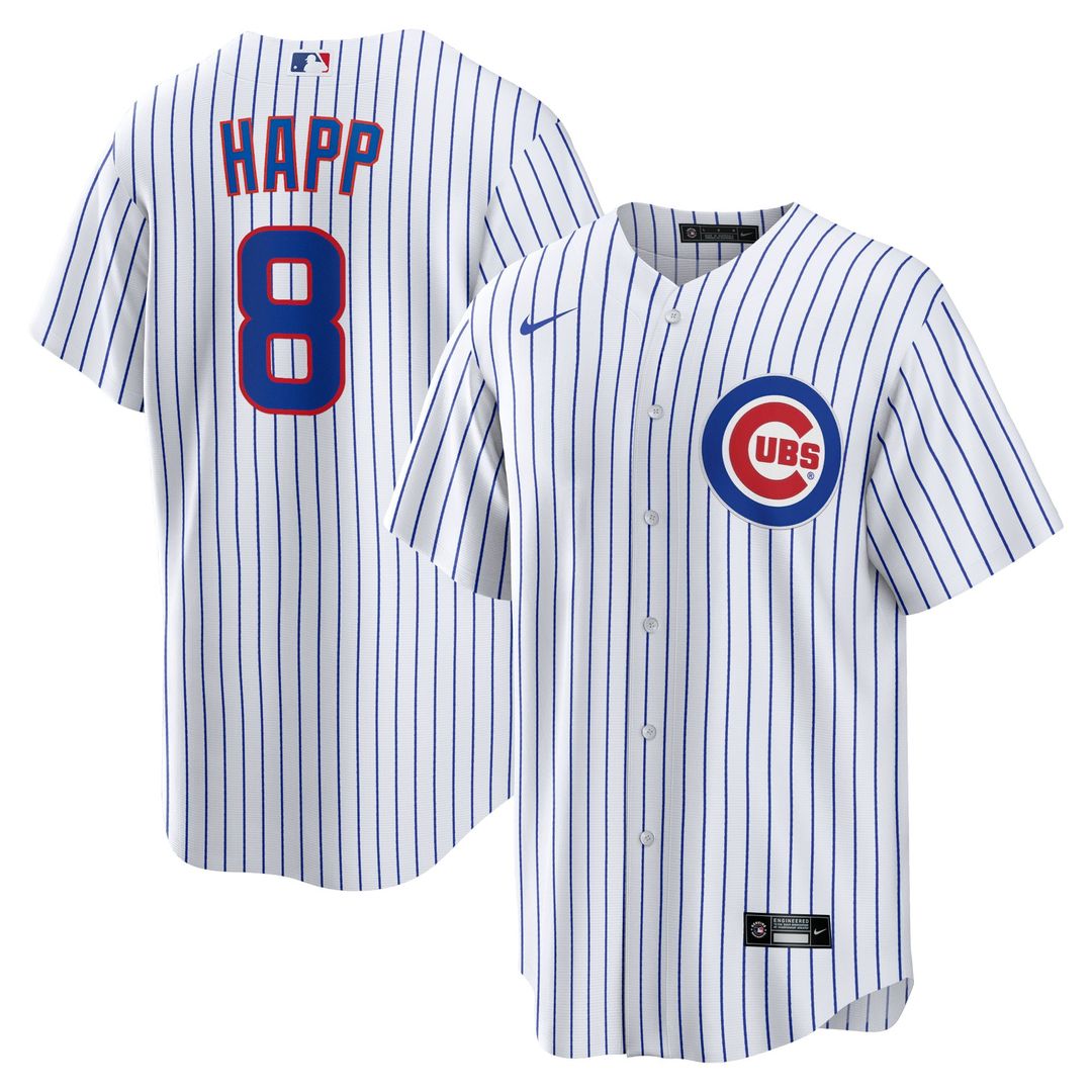 Ian Happ Chicago Cubs Home Jersey - White