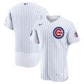 Chicago Cubs Home Sponsor Patch Jersey - White