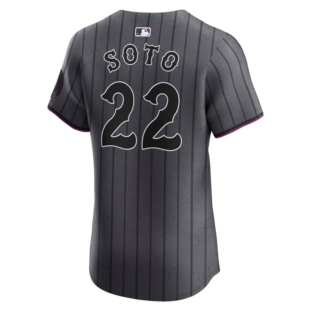 Juan Soto New York Mets Elite Jersey - Gray