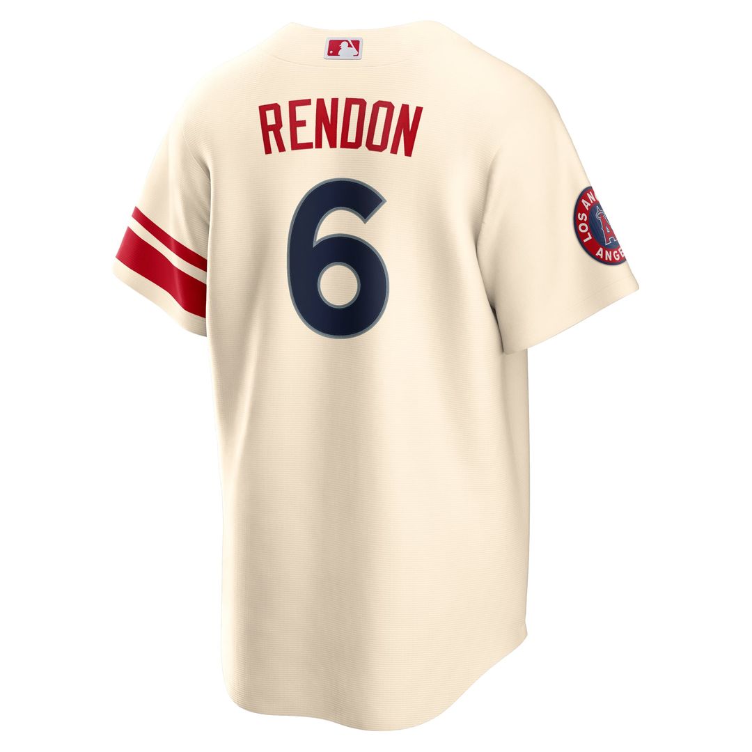 Anthony Rendon Los Angeles Angels Replica Player Jersey - Cream