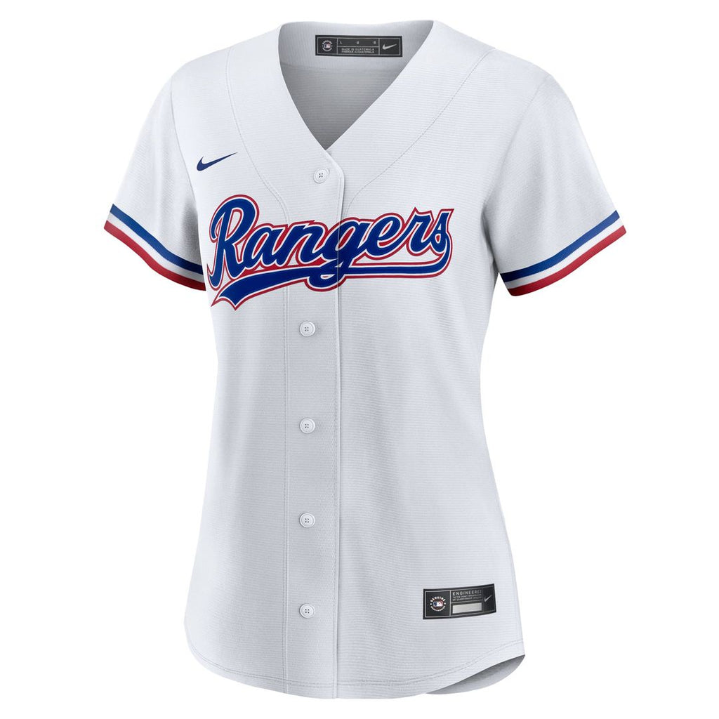 Texas Rangers Women's #1 Bride Home Jersey - White