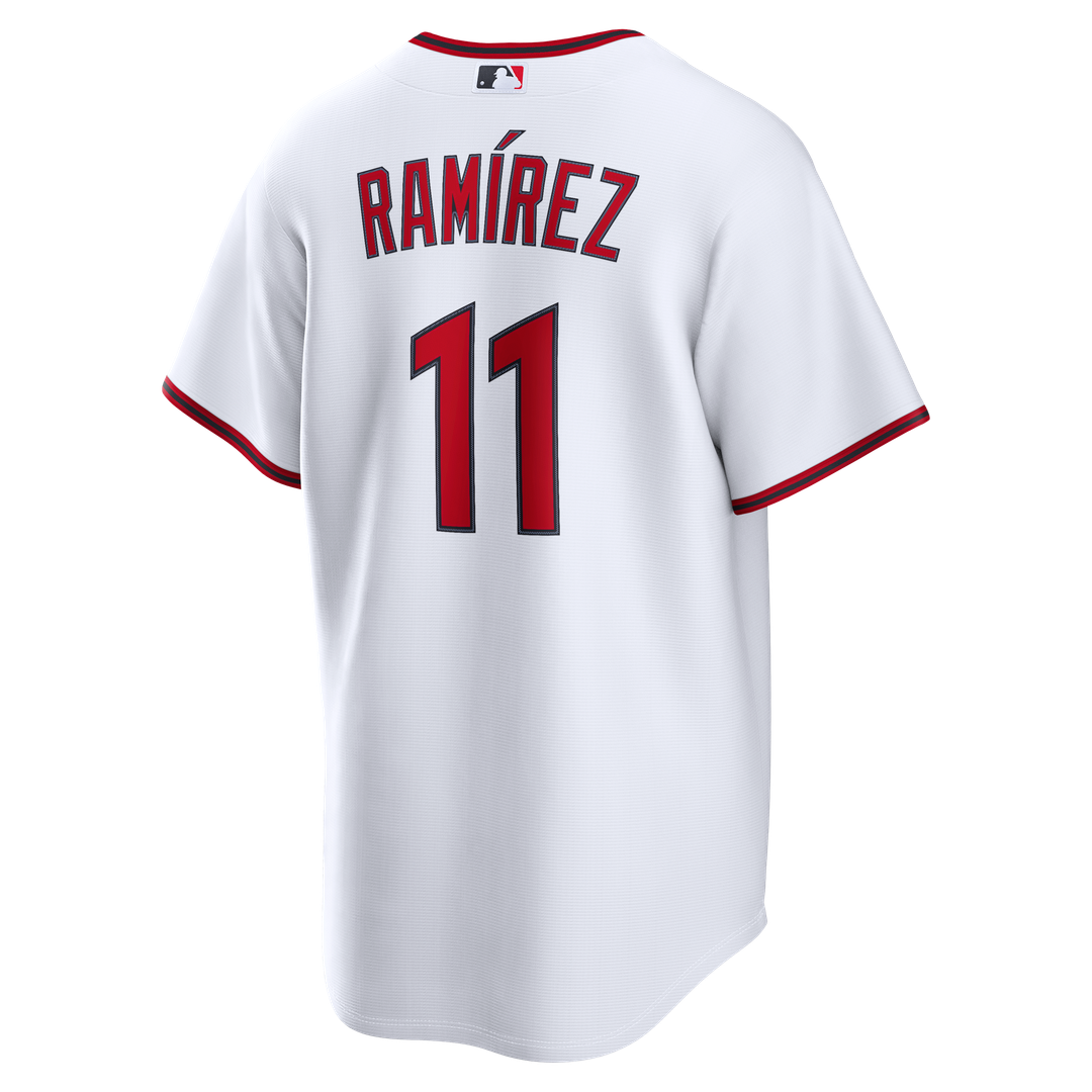 José Ramírez Cleveland Guardians Home Jersey - White