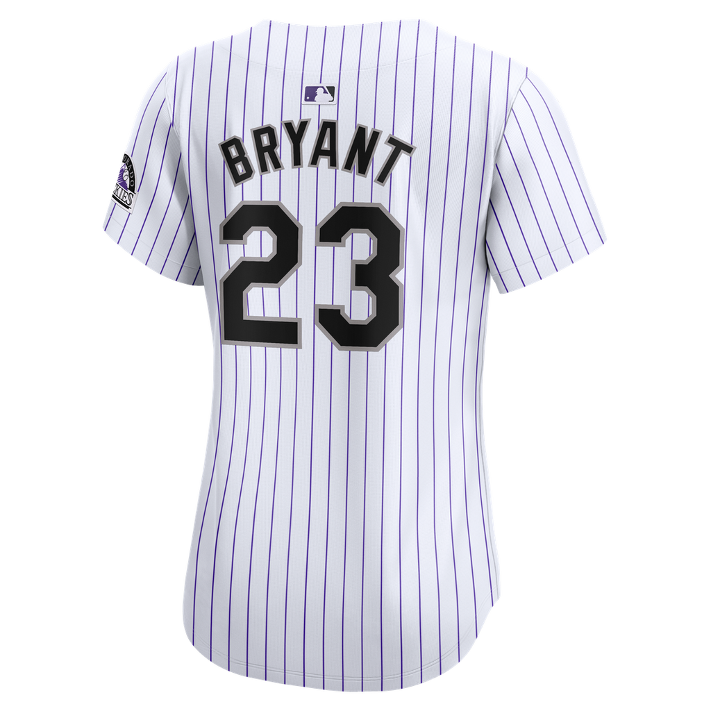 Kris Bryant Colorado Rockies Women's Home Jersey - White