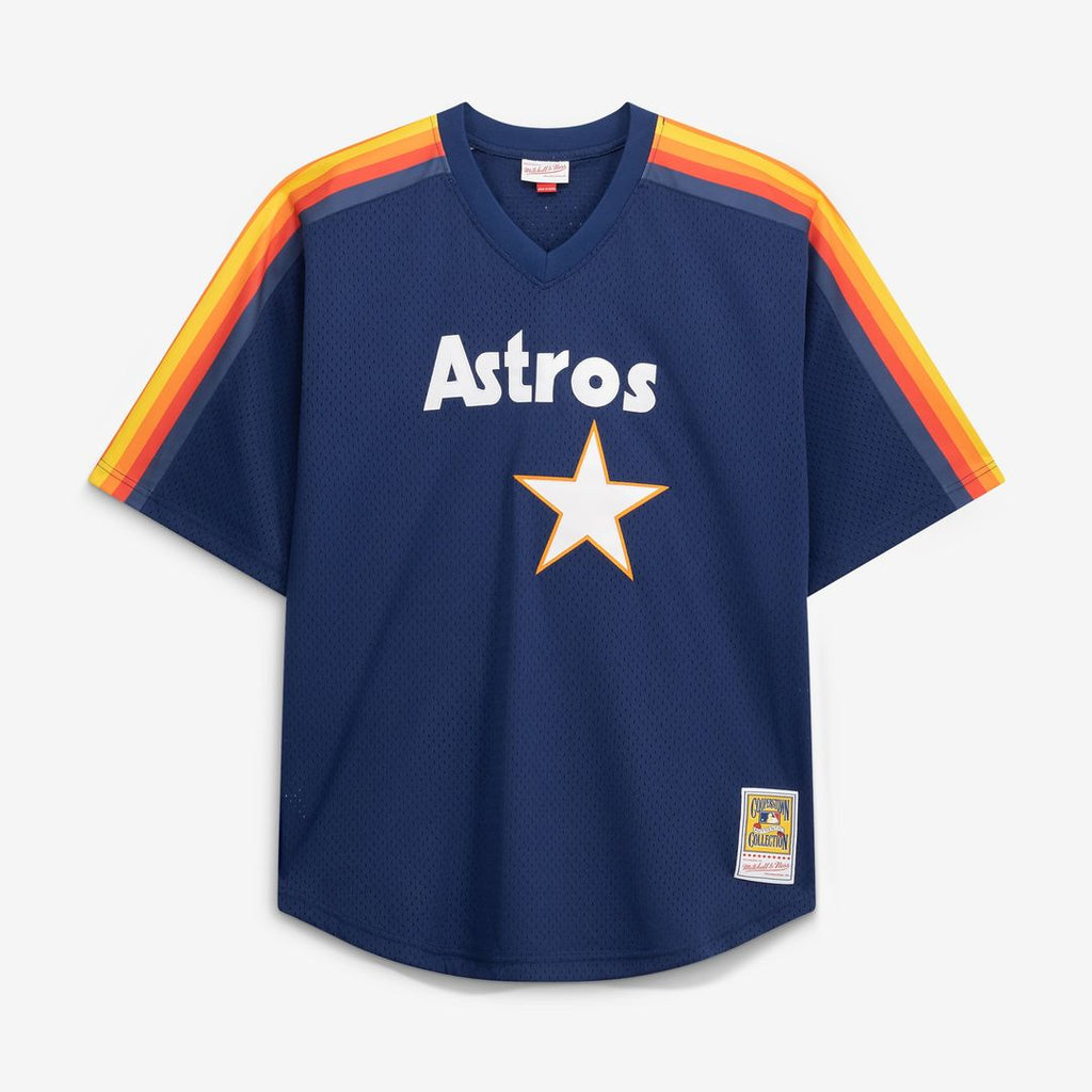 Nolan Ryan Houston Astros Big & Tall Mesh Jersey - Navy