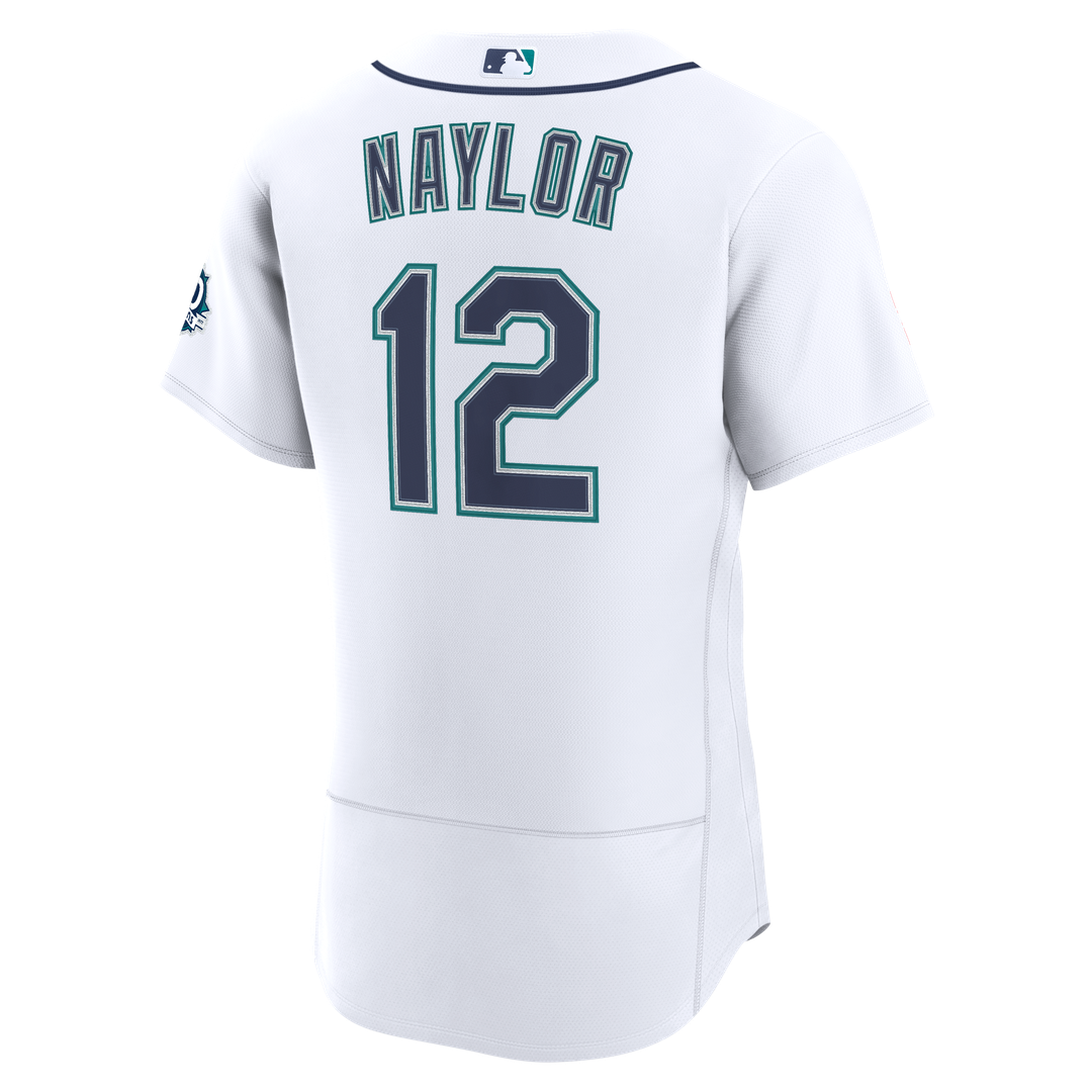 Josh Naylor Seattle Mariners Home 50th Season Jersey - White