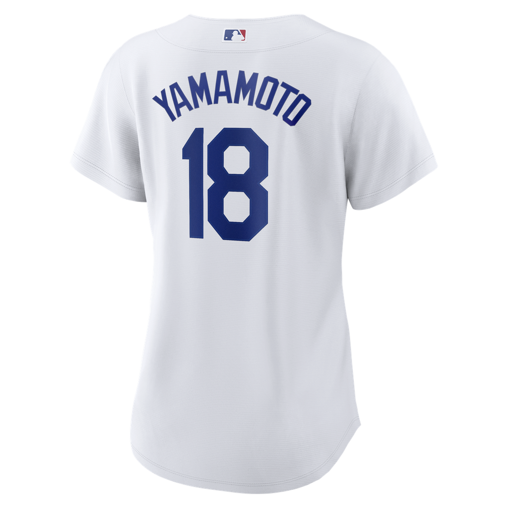 Yoshinobu Yamamoto Los Angeles Dodgers Women's Jersey - White