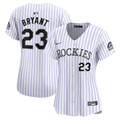 Kris Bryant Colorado Rockies Women's Home Jersey - White