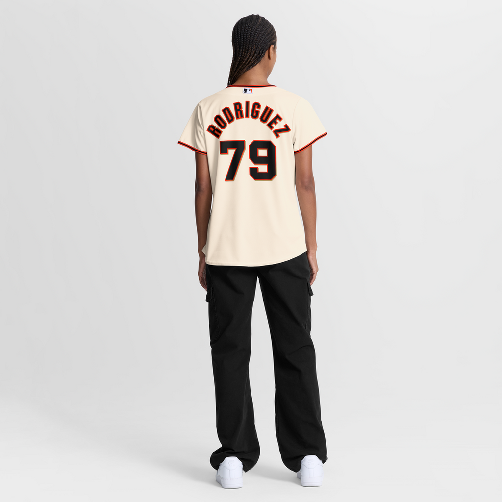 Jesus Rodriguez San Francisco Giants Women's Home Jersey - Cream