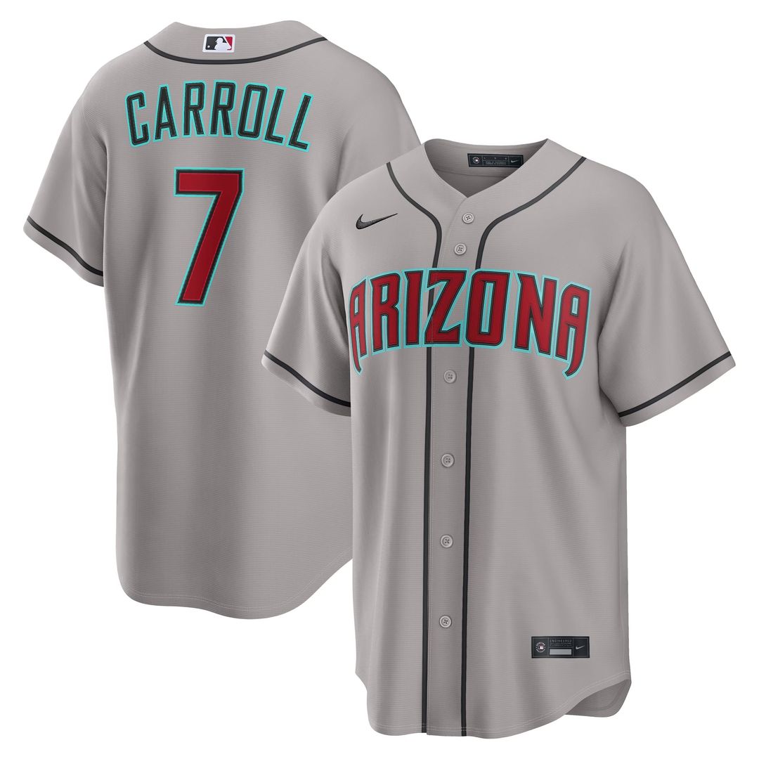 Corbin Carroll Arizona Diamondbacks Alternate 2 Jersey - Crimson
