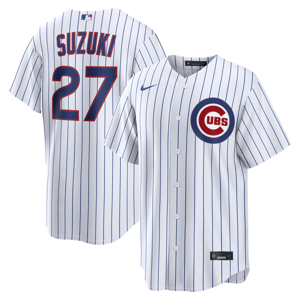Seiya Suzuki Chicago Cubs Home Jersey - White