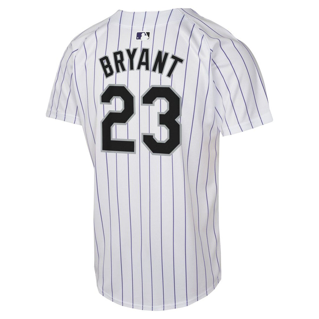 Kris Bryant Colorado Rockies Youth Home Jersey - White