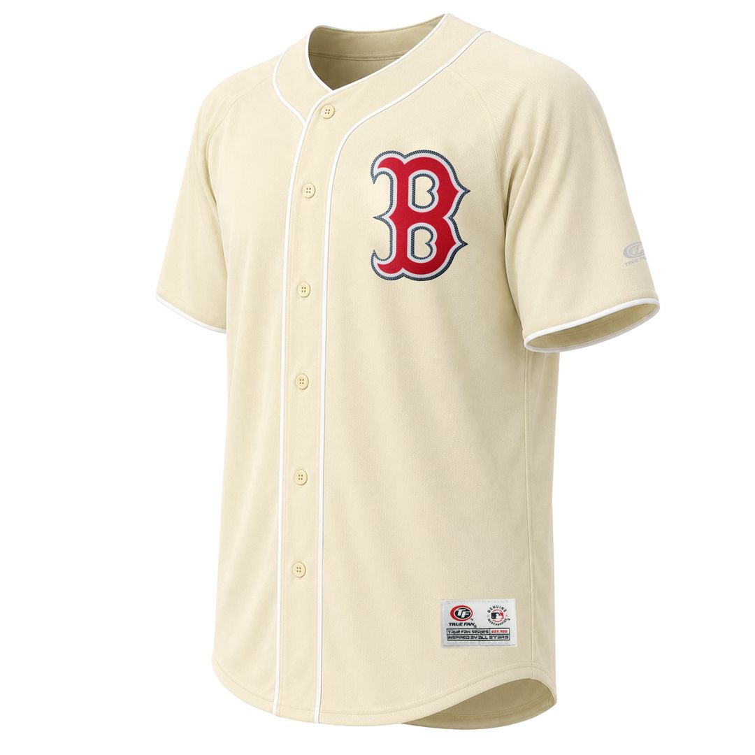 Boston Red Sox Fashion Jersey - Cream
