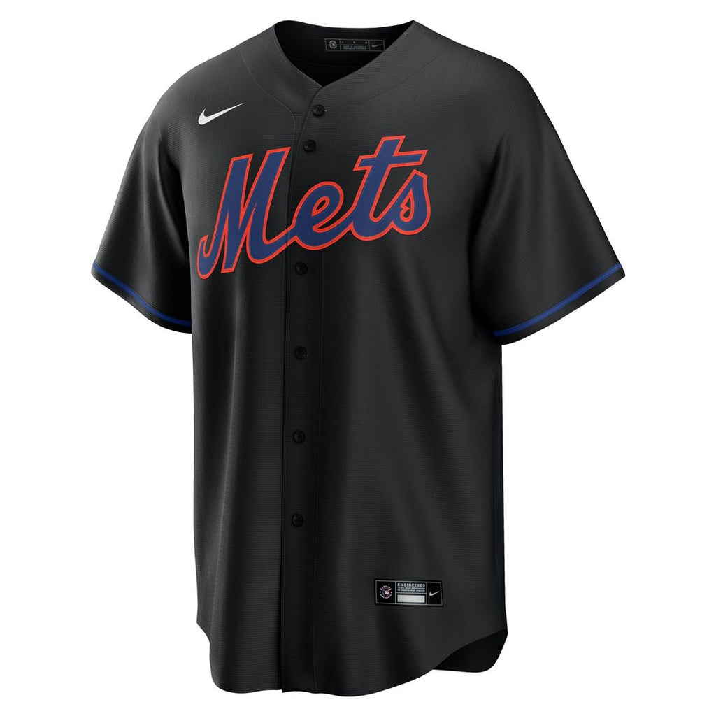 Francisco Lindor New York Mets Alternate Jersey - Black