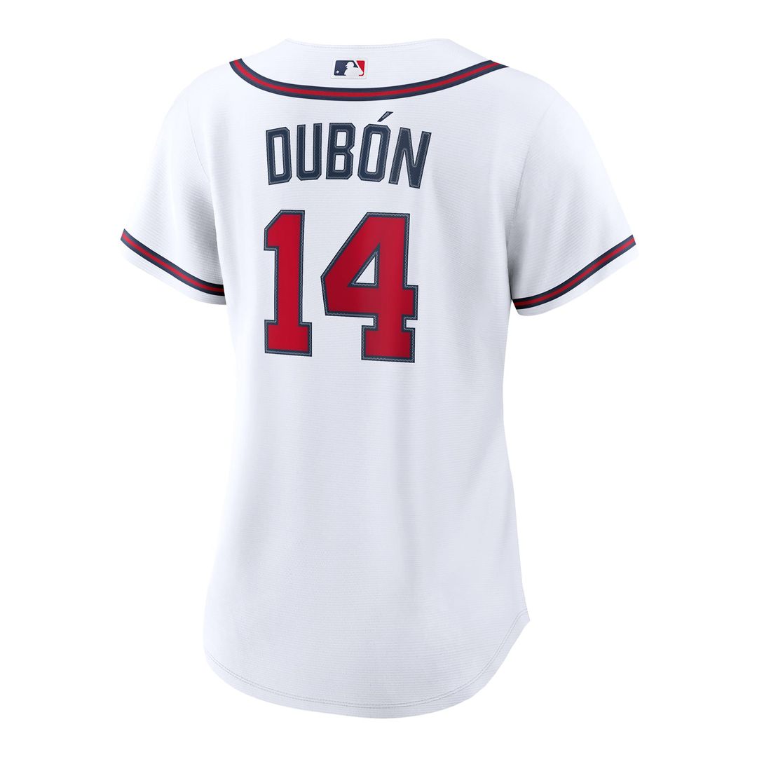 Mauricio Dubón Atlanta Braves Women's Home Jersey - White
