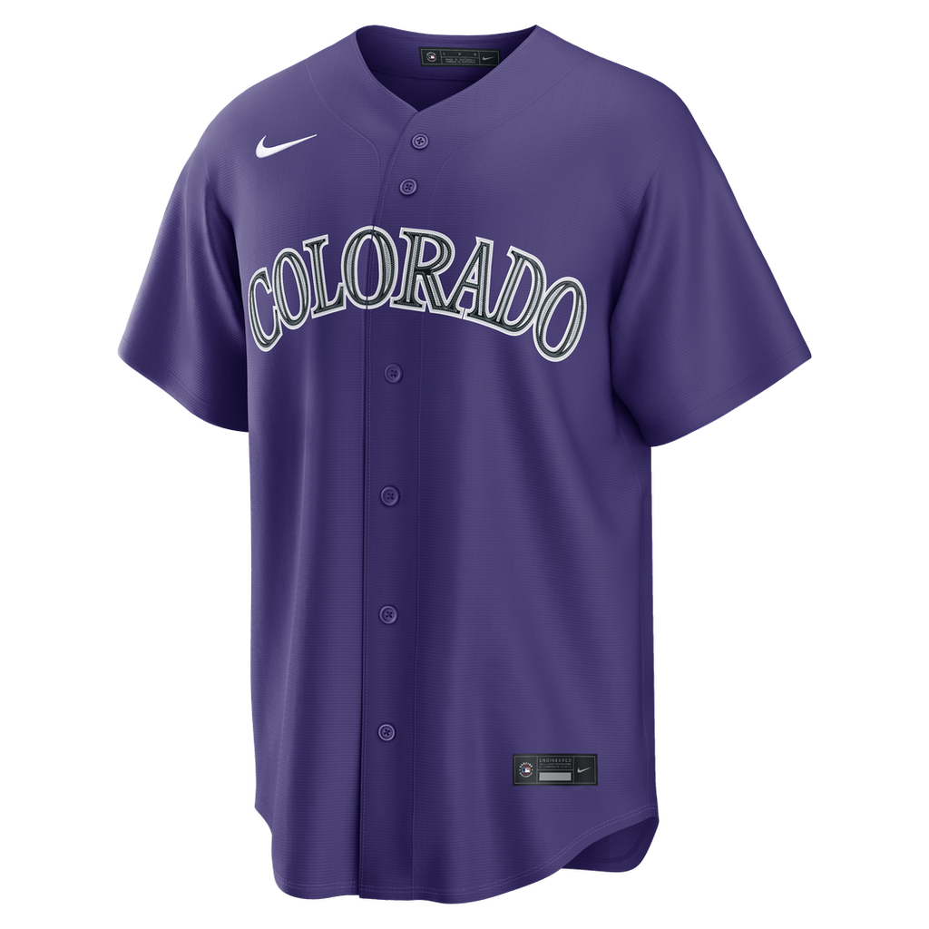 Colorado Rockies Alternate Jersey - Purple