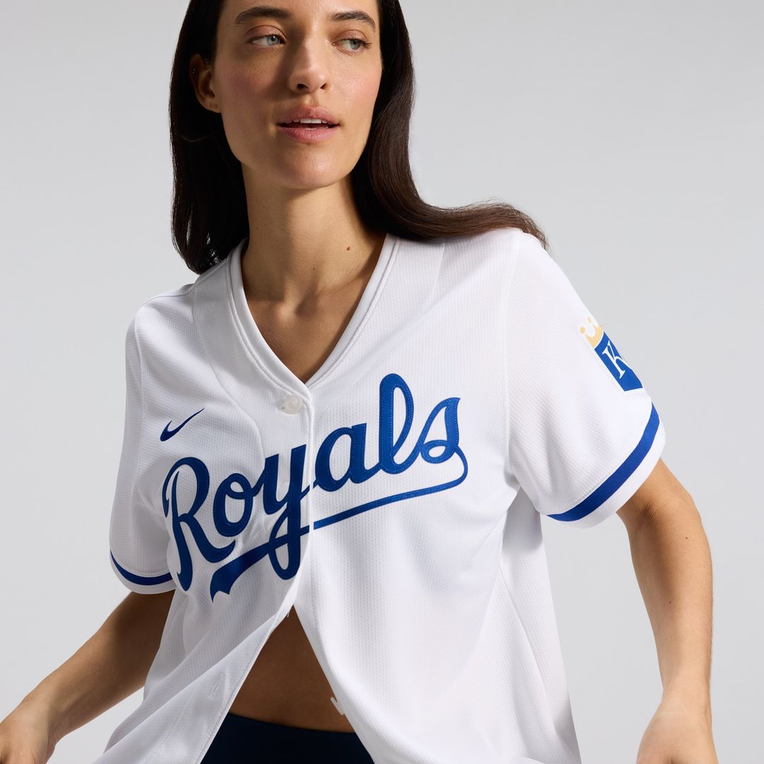 Kansas City Royals Women's Home Jersey - White
