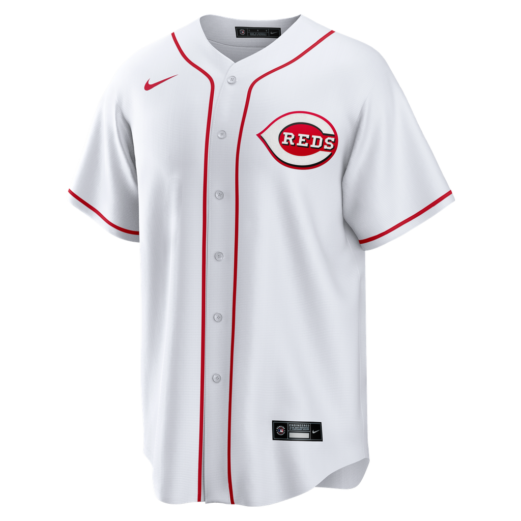 Ken Griffey Jr. Cincinnati Reds Home Retired Player Jersey - White