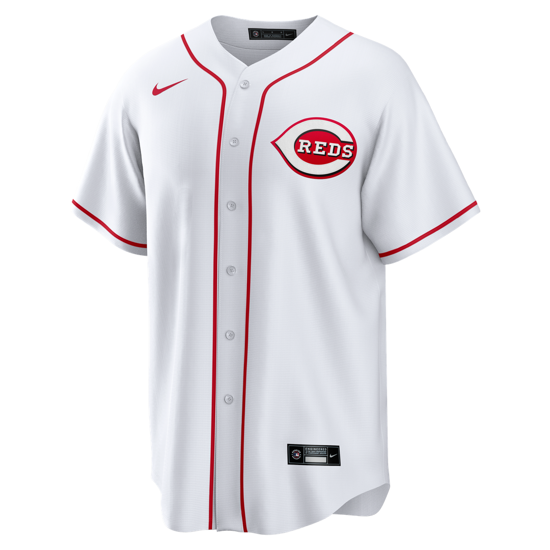Ken Griffey Jr. Cincinnati Reds Home Retired Player Jersey - White