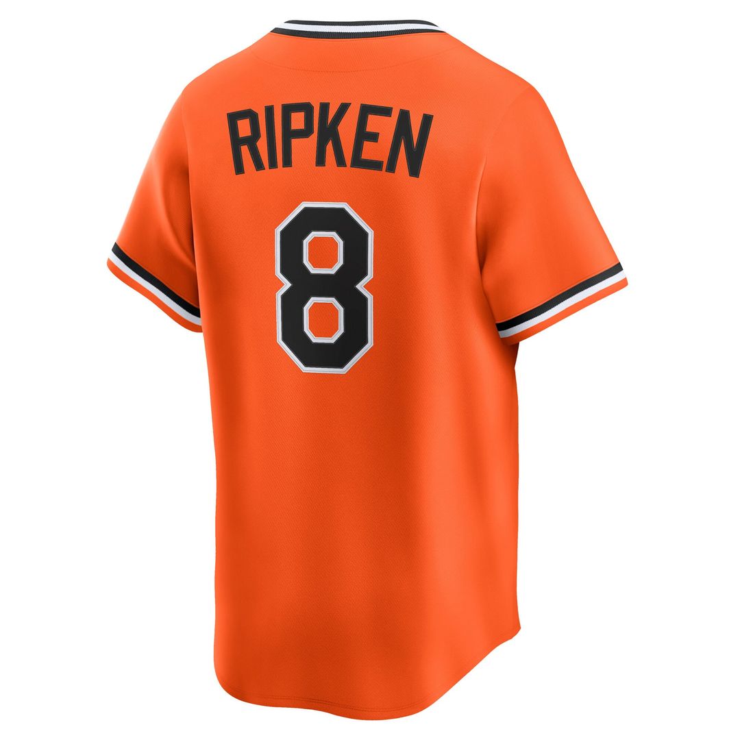 Cal Ripken Sr. Baltimore Orioles Throwback Jersey - Orange