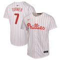 Trea Turner Philadelphia Phillies Youth Home Jersey - White