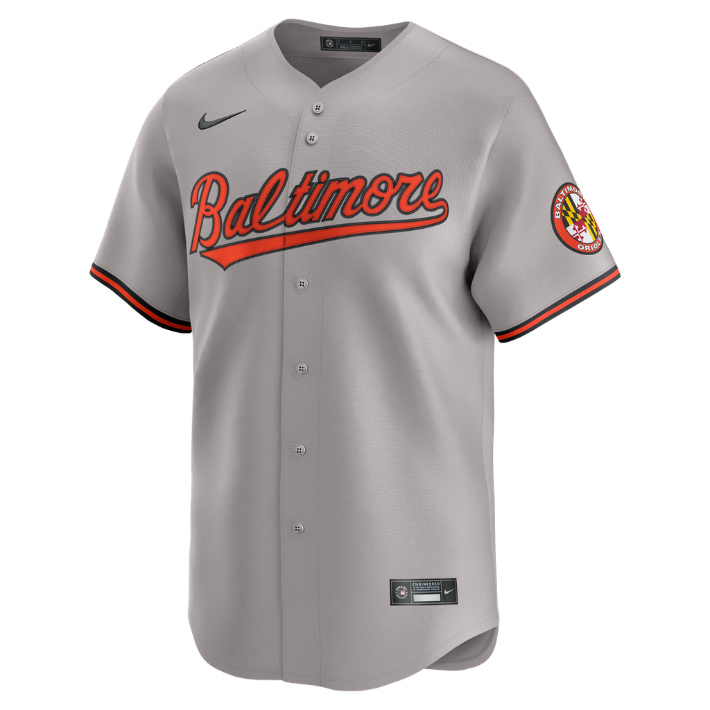 Baltimore Orioles Road Jersey - Gray
