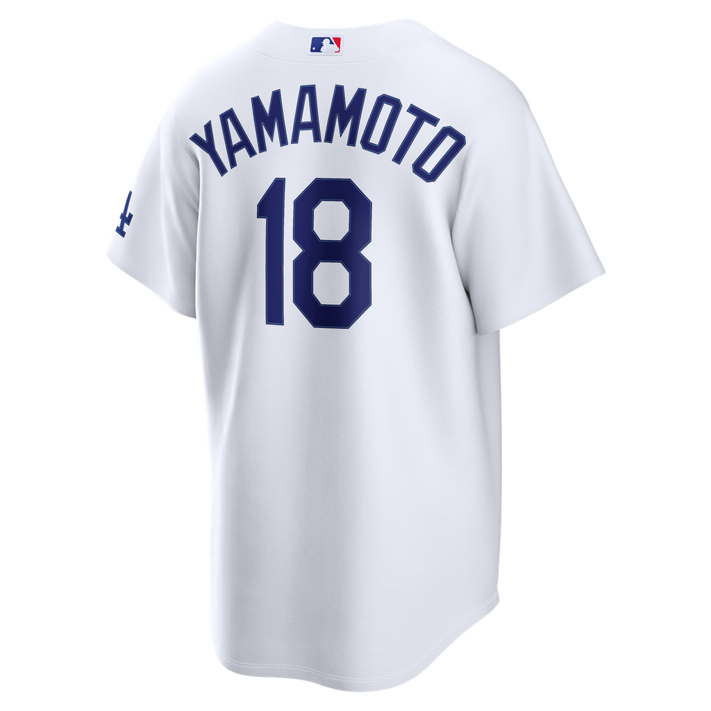 Yoshinobu Yamamoto Los Angeles Dodgers Home Jersey - White