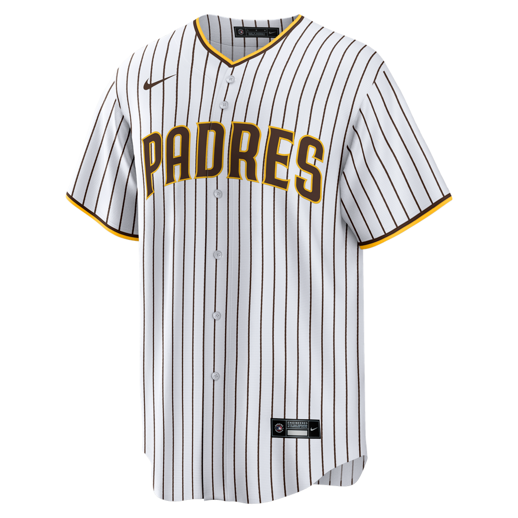 San Diego Padres Home Big & Tall Jersey - White